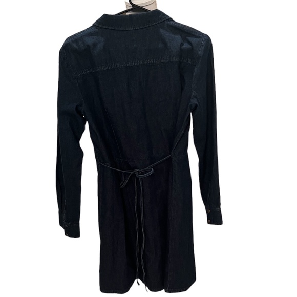 Paris Atelier & Other Stories Blue & Denim Mini Shirt Dress Size 10. NWT - Picture 3 of 10